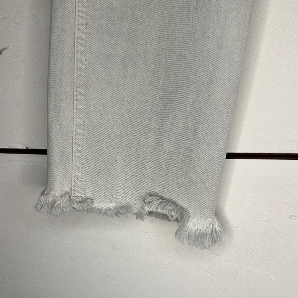 J. Crew Women's Light Gray Vintage Straight Ankle Jeans - Picture 4 of 12